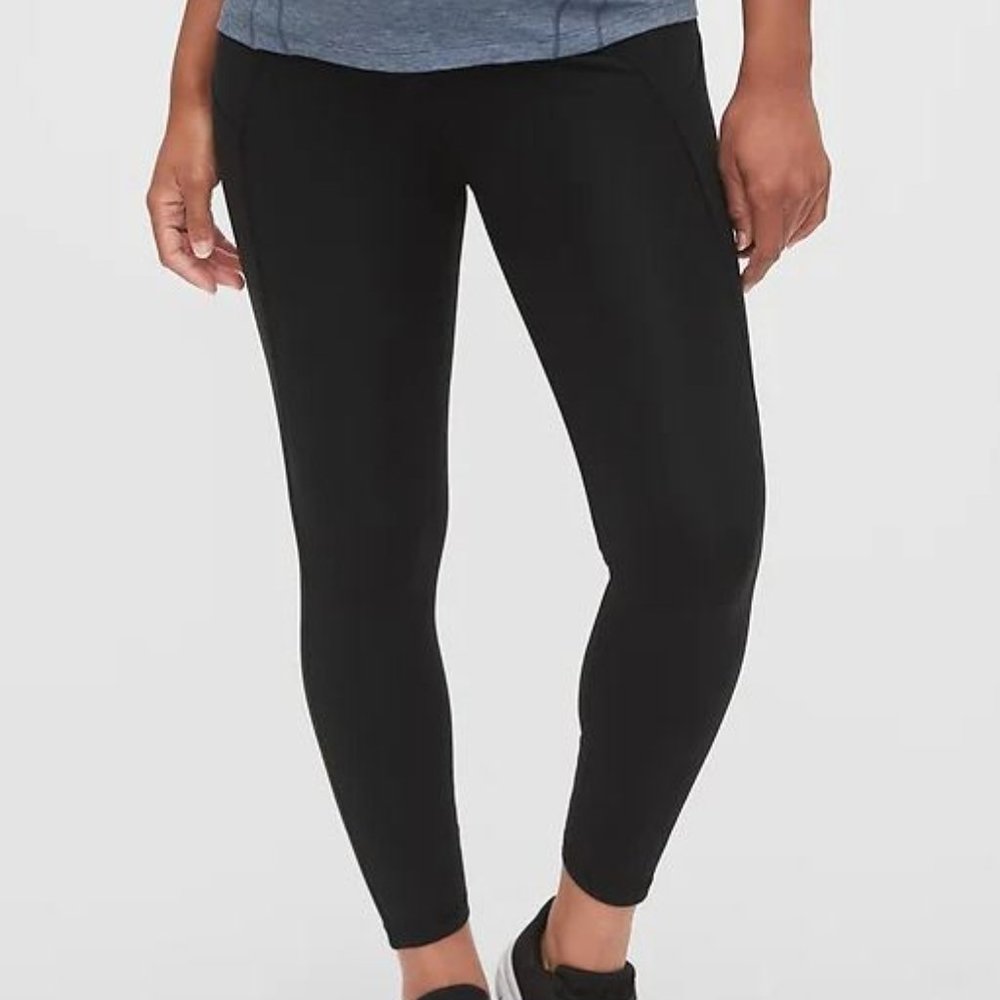 Gap Maternity full panel 7/8 Blackout Leggings Size Small